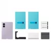 Samsung siliconen magneethoes voor Galaxy Z Fold8, paars