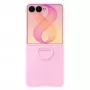 Samsung Silicone Ring Magnet Case voor Galaxy Z Flip8 - paars