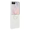 Samsung Silicone Ring Magnet Case voor Galaxy Z Flip8, wit