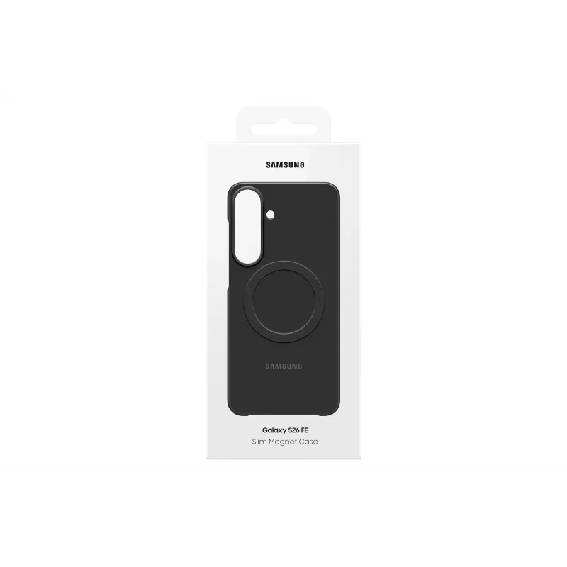 Samsung Slim Magnet Case voor Galaxy S26 FE, Zwart