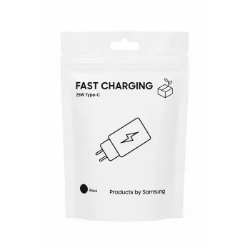 Samsung Travel Adapter TA800 25W USB-C PD PPS wandlader, zwart