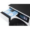 Samsung WF90H09C4WT2 9 kg 1400 tpm frontlader wasmachine met Ecobubble-technologie, Digital Inverter-motor, VRT Plus, Diamond Drum, LED-display, wit
