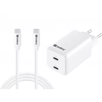 Sandberg AC-opladers USB-C PD65W EU 1,5M (441-75)