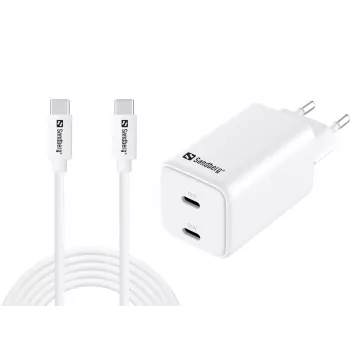 Sandberg AC-oplader USB-C PD65W EU 3M (441-76)