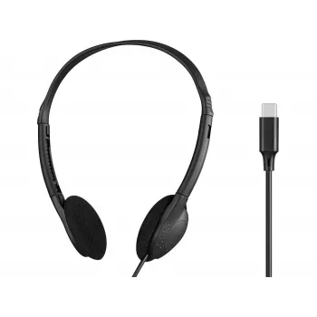 SANDBERG USB-C headphone bulk - wit in-ear headset met microfoon
