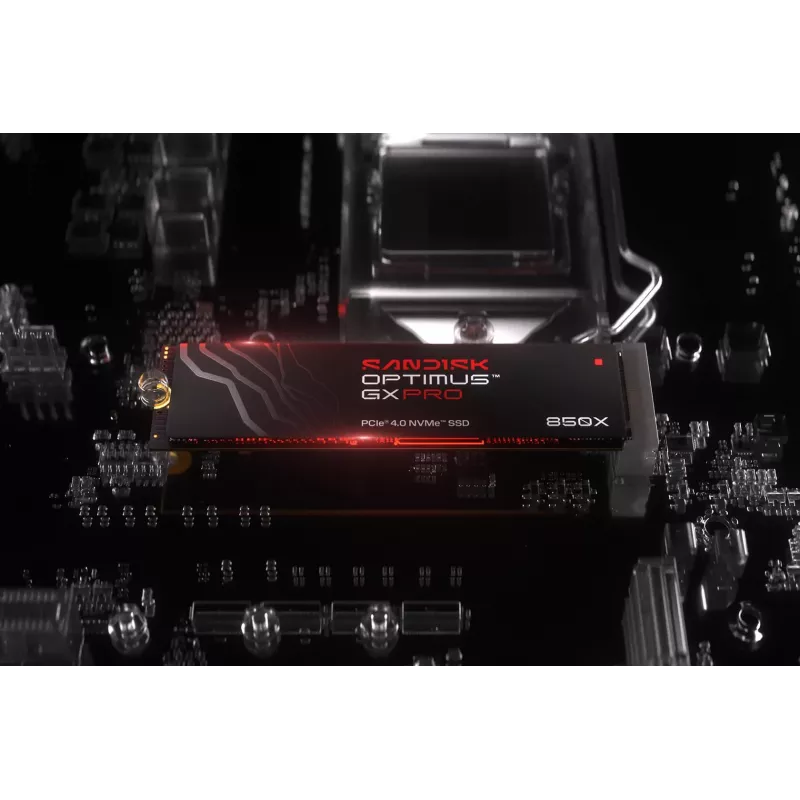 SanDisk 2TB M.2 NVMe PCIe 4.0 interne SSD - 7300 MB/s lezen, 6600 MB/s schrijven