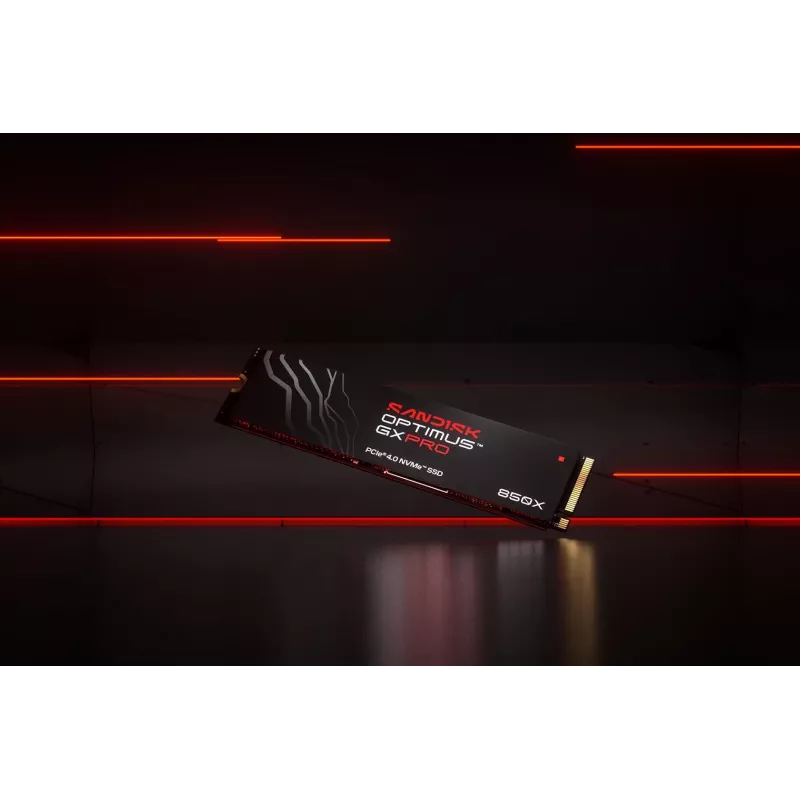SanDisk 2TB M.2 NVMe PCIe 4.0 interne SSD - 7300 MB/s lezen, 6600 MB/s schrijven
