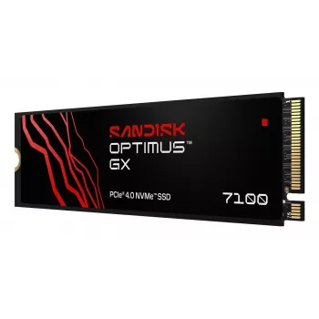 SanDisk Extreme M.2 NVMe SSD 1TB PCI Express 4.0 lezen 7250 MB/s schrijven 6900 MB/s