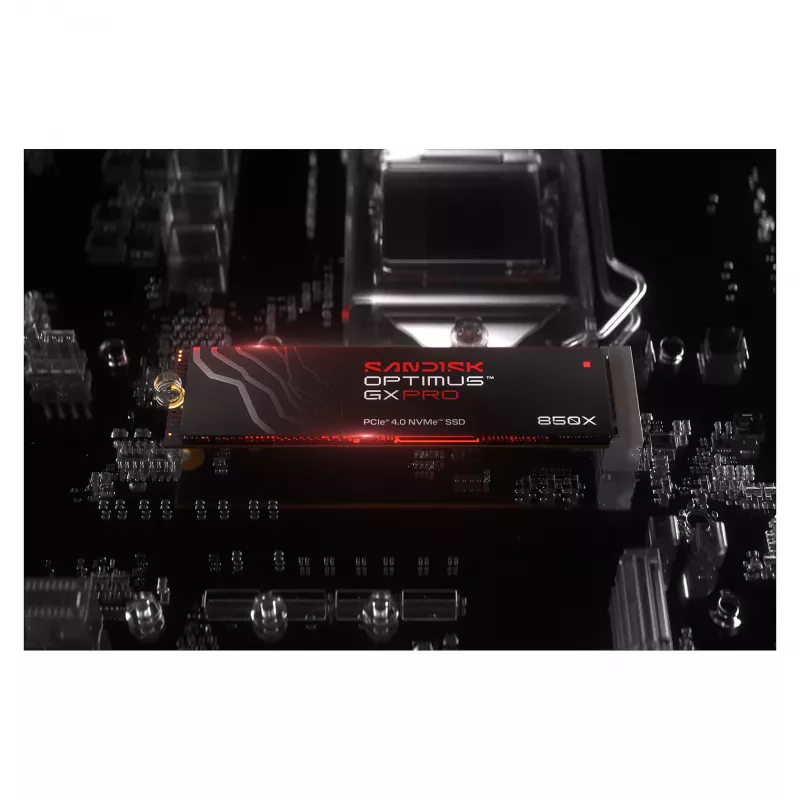 SanDisk Optimus GX PRO 850X 4TB M.2 2280 NVMe PCIe 4.0 SSD met TCG Opal-versleuteling
