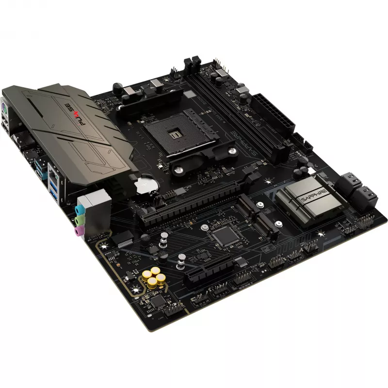 SAPPHIRE PULSE B550M AMD AM4 DDR4 Micro-ATX-moederbord