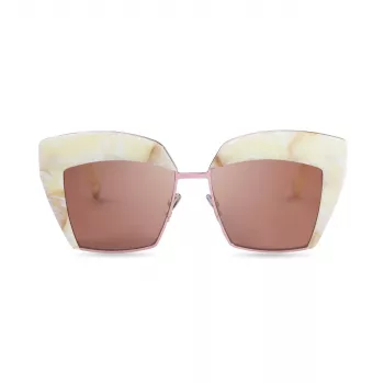 Sartorialeyes ST508-05 dames rechthoekige zonnebril zwart/grijs UV400