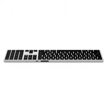 Satechi Slim X3 Bluetooth-toetsenbord met numeriek toetsenblok - zilver