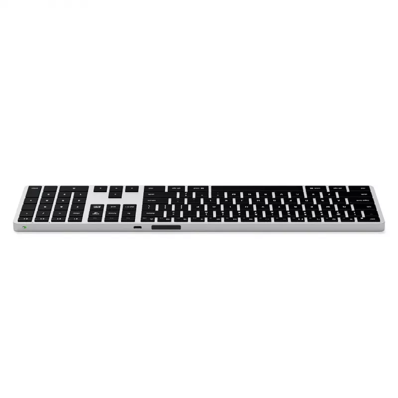 Satechi Slim X3 Bluetooth-toetsenbord met numeriek toetsenblok - zilver