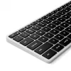 Satechi Slim X3 Bluetooth-toetsenbord met numeriek toetsenblok - zilver