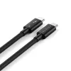 SATECHI Thunderbolt 5 Pro Cable 1m USB-C naar USB-C – 120Gbit/s, 240W, zwart