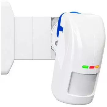 SATEL BRACKET E-5 kogelgewricht montagebeugel voor buitenbewegingsmelder, wit, ABAX2-compatibel