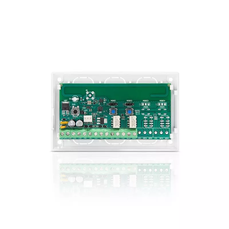 Satel RK-2K 2-kanaals afstandsbediening met 2 T-2 sleutelhangerzenders, 433 MHz