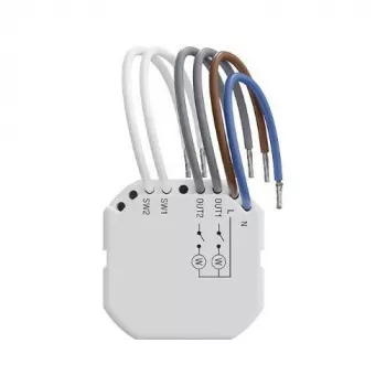 Satel Smart 2-kanaals relais PM draadloze controller 230V AC ASW-220 met vermogensmeting