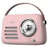 SAVIO RS-03 draagbare radio FM/AM met MP3 USB/SD-weergave, roze