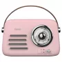 SAVIO RS-03 draagbare radio FM/AM met MP3 USB/SD-weergave, roze
