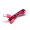 SBOX USB-1031P USB-naar-micro-USB-kabel 1m roze