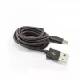 SBOX USB-TYPEC-15B USB-A naar USB-C kabel 1,5 m Blackberry Black