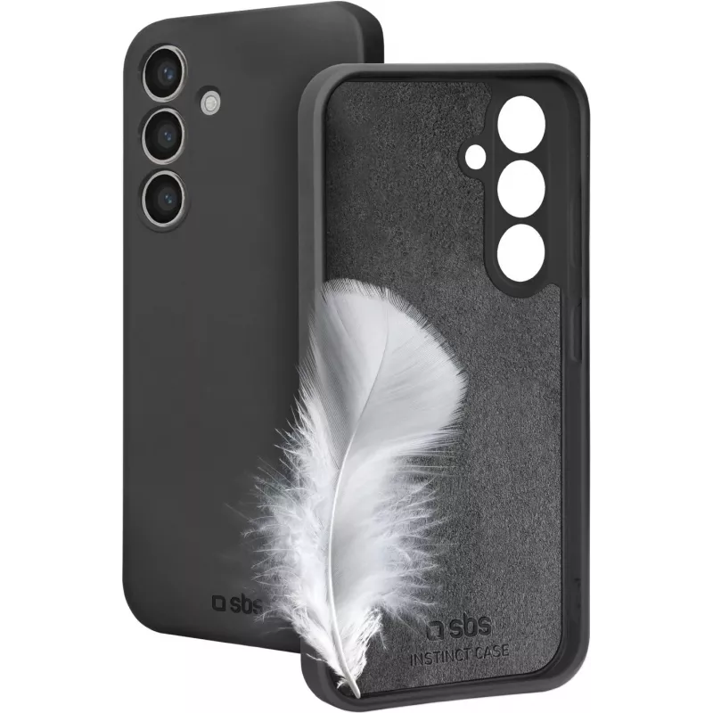 SBS Instinct Hoesje voor Samsung Galaxy S24, zwart TEINSTSAS24K