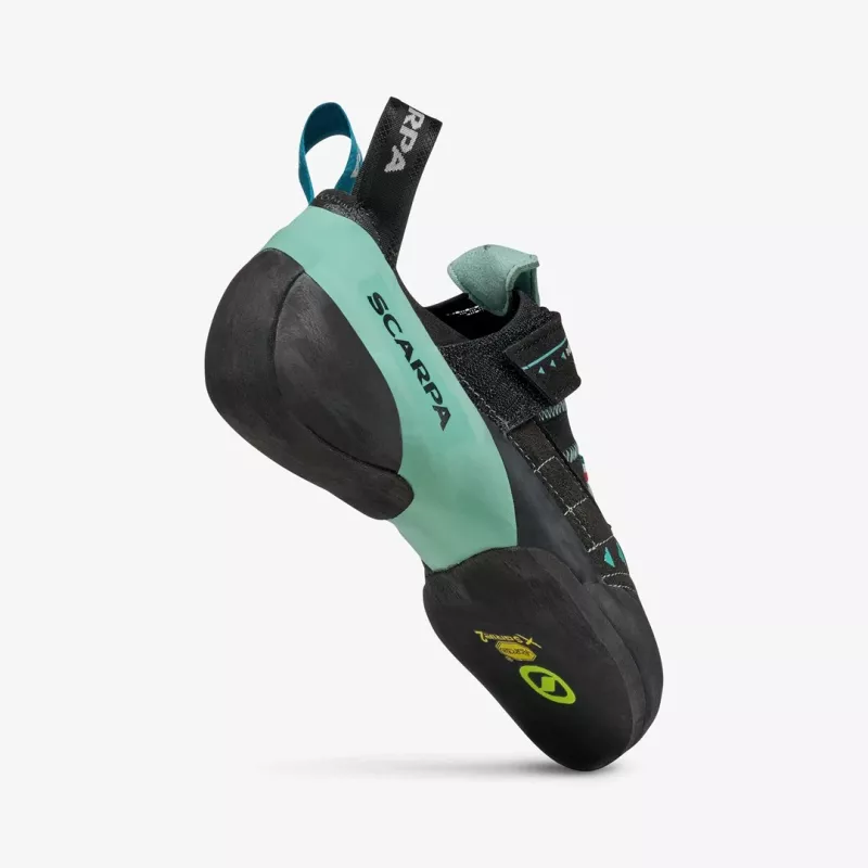 SCARPA Instinct VS dames klimschoenen - Black/Aqua - EU 38.5