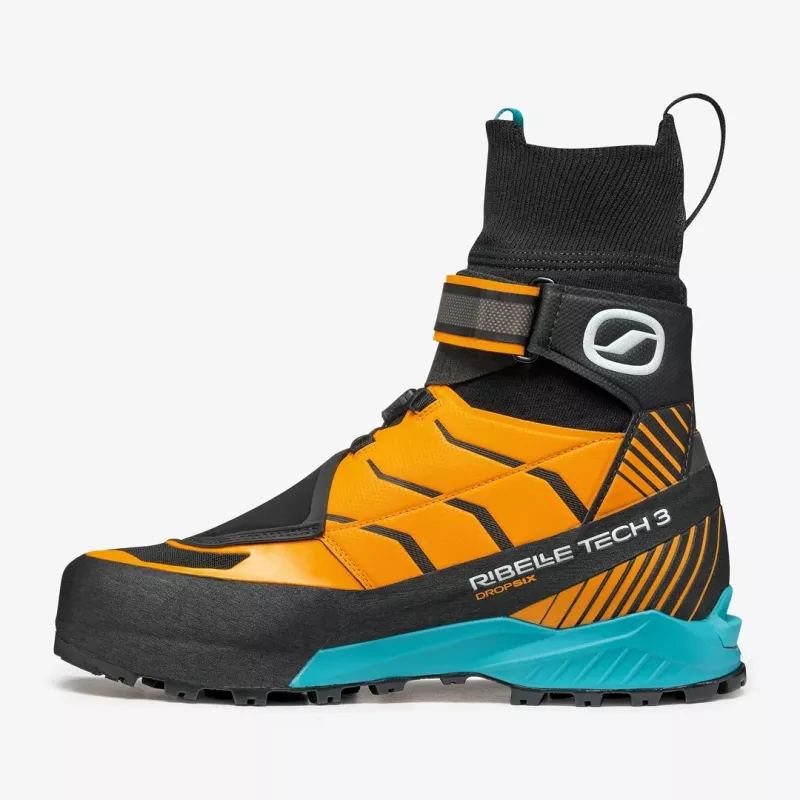 Scarpa Ribelle Tech 3 HD bergschoenen - zwart/briljant oranje - maat 40 EU