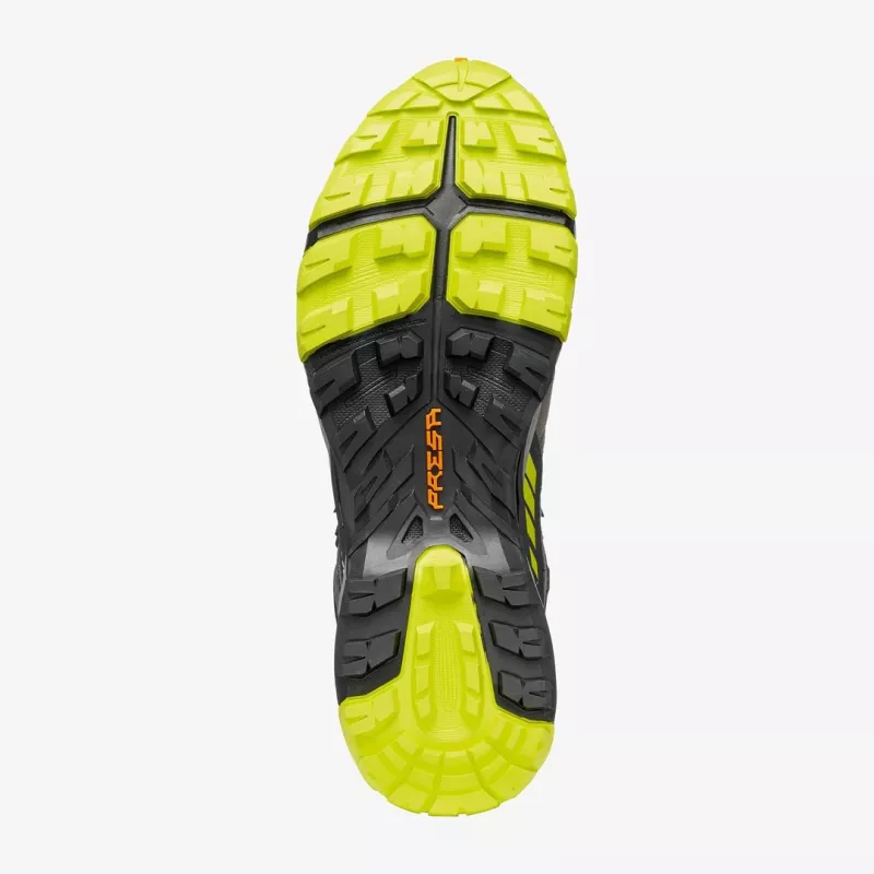 Scarpa Rush TRK GTX wandelschoenen - Titanium/Lime, maat 46