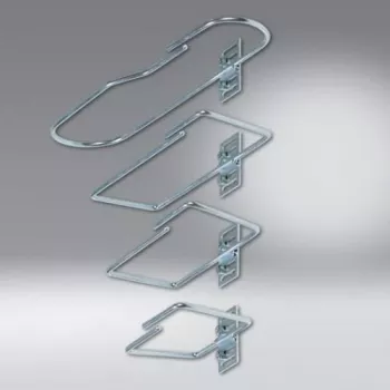 Schäfer IT Systems 7968300 kabelklem, zilver