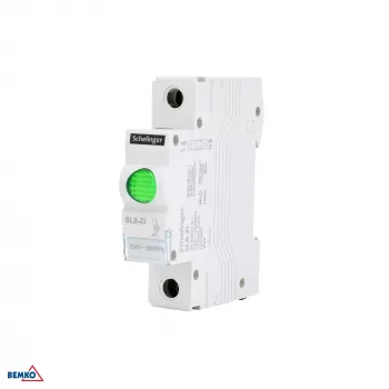 SCHELINGER A15-SL8-ZI LED-signaallamp groen 230V AC IP65 inbouw 22mm