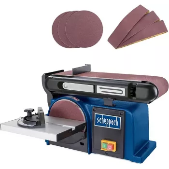 SCHEPPACH band- en schijfschuurmachine 370W 230V