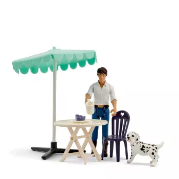 Schleich Pocket Set! Koffieklets