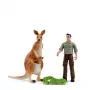 Schleich Pocket Set! Kangaroo Tour met Ranger
