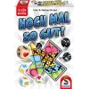 Schmidt Spiele Nochmal so gut (49365) - dobbelspel-uitbreiding voor Nochmal!, 1-6 spelers, vanaf 8 jaar, 20-30 minuten, 2 dubbelzijdige speelblokken, 4 nieuwe spelvarianten, Duitse taal