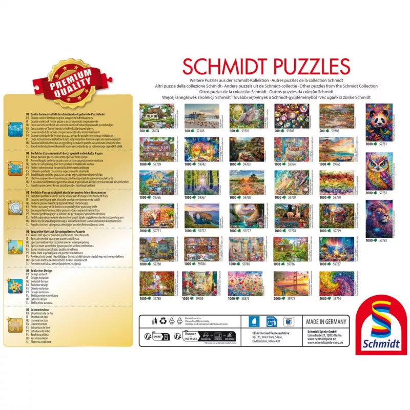 SCHMIDT SPIELE Studie aan zee (1000 stukjes)