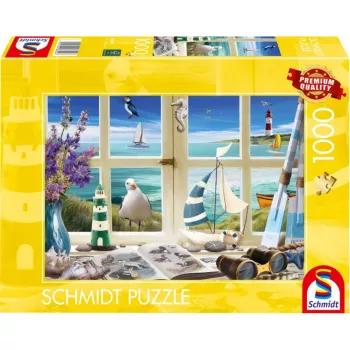 SCHMIDT SPIELE Studie aan zee (1000 stukjes)