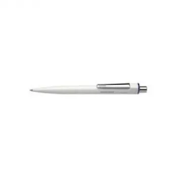 Schneider K 3 Biosafe balpen - blauwe inkt, medium, wit met blauwe accenten 3273