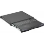 SCHROFF 1U toetsenbordlade RAL 9005 diepzwart 19 inch rackmontage 60118566