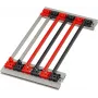 SCHROFF 24568356 19-inch 2U vaste montagerail voor server- en netwerkkasten, staal, zwart RAL 9005, poedergecoat, 482,6 mm lengte