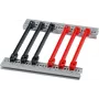SCHROFF geleideschoen-accessoirekit 160TE 2mm rood (10-pack) 24568363