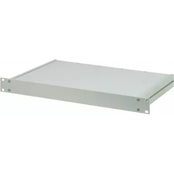 SCHROFF MultipacPRO 1U 220D afdekkingen gesloten, staal, lichtgrijs RAL 7035, set van 2 20860601