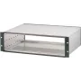SCHROFF ratiopacPRO 3U 84HP 435mm diepe desktop-behuizing, lichtgrijs 24571443