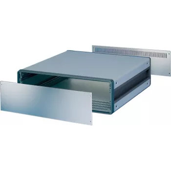SCHROFF achterwand 4U 42HP aluminium blank chromatisch (30823033)