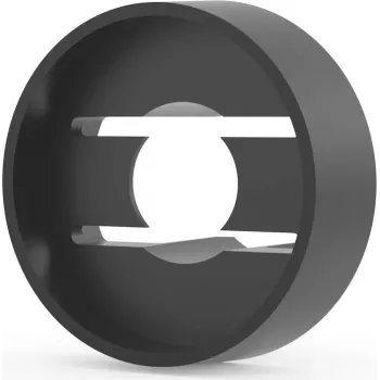 SCHROFF tandring voor M6-bouten, verzinkt staal, DIN 6798, 100-pack (21100566)