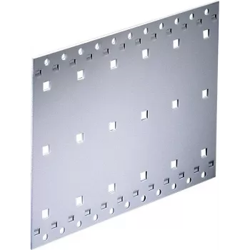 SCHROFF type F zijwand, 3U, 235 mm diepte, aluminium, naturel 34560187