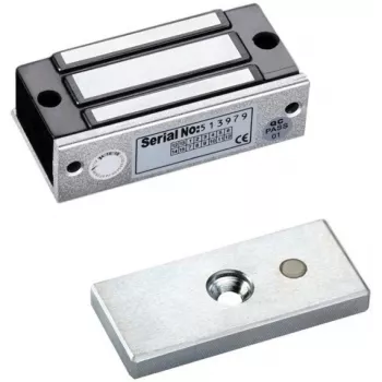 SCOT EL-120 elektromagnetisch slot 120kg (260lbs) 12V DC fail-safe opbouwmontage