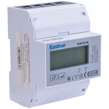 SDM 72 DM MID driefasige energiemeter Modbus