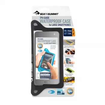 Sea To Summit TPU Guide L waterdichte smartphonehoes - transparant
